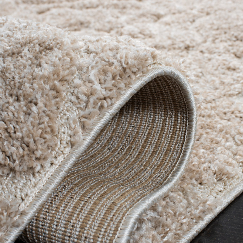 Tapis performance à poils longs Stonybrook Memphis, Rond 6 pi 7 po