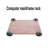 Caylene L-Shaped Metal Base Computer Desk