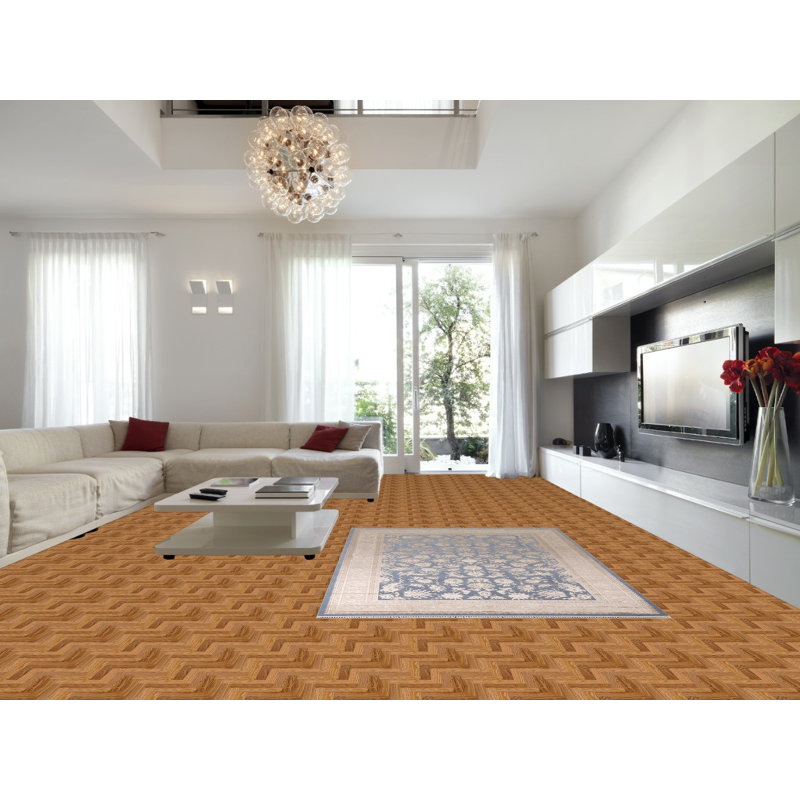 Tapis traditionnel floral 7 x 10