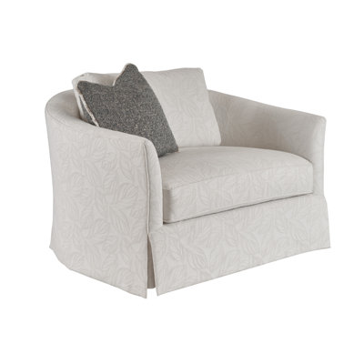 Veneto Upholstered Swivel Barrel Chair