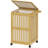  120 L (31gal) Double Laundry Basket，Laundry Hamper With Lid And Wheels