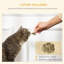 Cat Scratcher Lounger Cardboard White Kraft 60x29x26.5cm