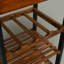 Chariot-bar en bois massif Kilgo