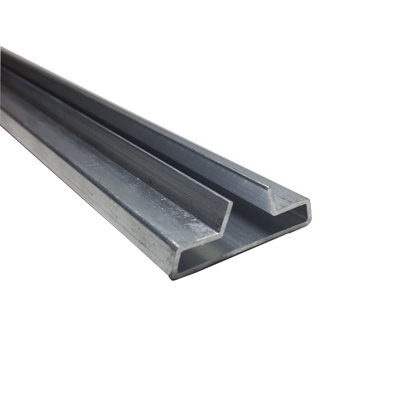 Sundhya 1 Piece 1.4" Wide 42" Long Aluminum Slatwall Inserts, Must Contact Seller to Confirm Size to Ship
