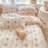 Microfiber Floral Print Comforter Set-110354018