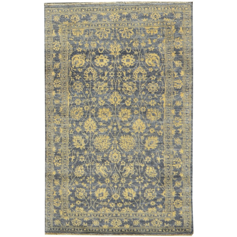 Alleshia Oriental Hand Woven 98cm X 155cm Area Rug