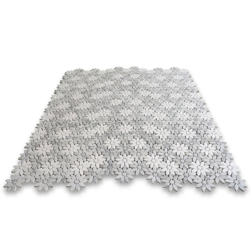 11" x 13" Marble Novelty Mosaic Wall & Floor Tile