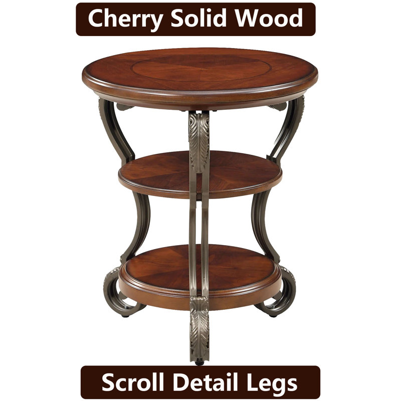 Table d'appoint en bois massif