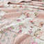 Ensemble de courtepointe à motif floral en coton prélavé-113246482-113246481