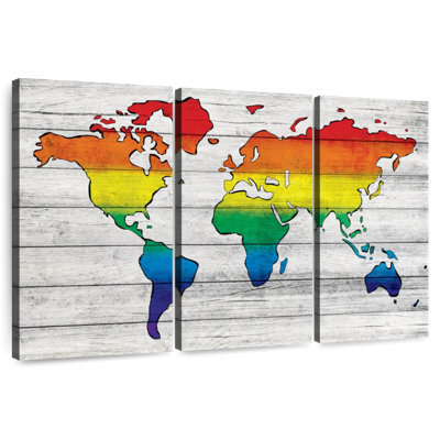 Carte du monde Aliaz Pride