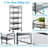 Lindo Metal Bathroom Shelves