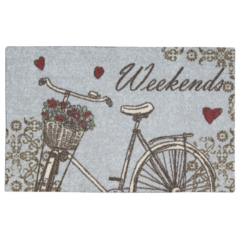 Tapis gris «Weekends» Otani