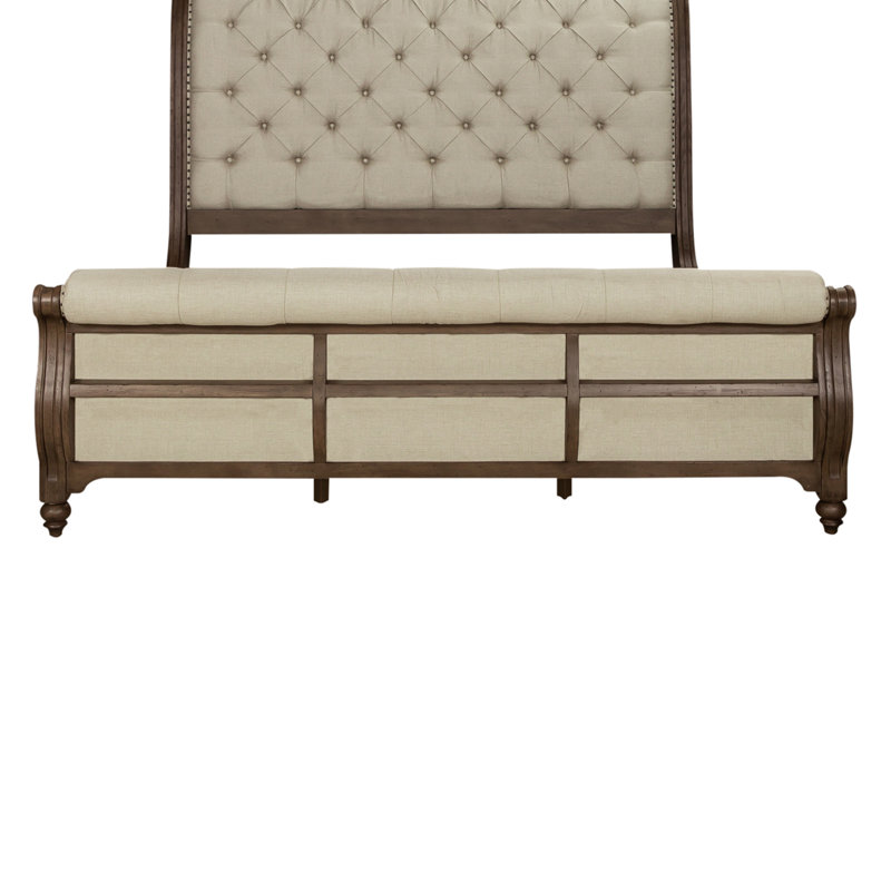 Aisja King California Sleigh Bed