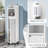 Bowhill  Bathroom Storage Cabinet Freestanding