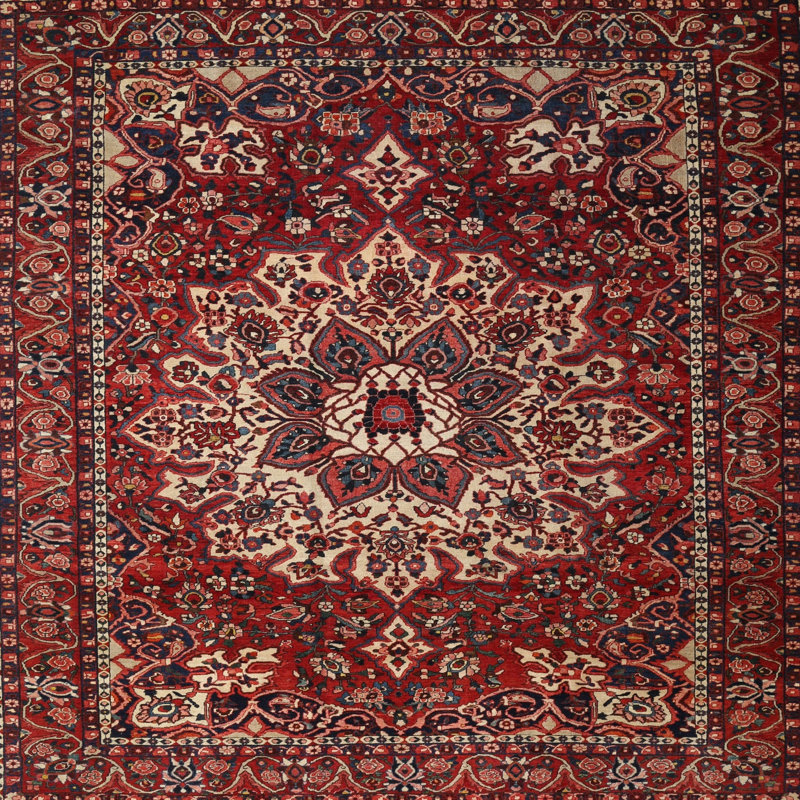 Jakayla Oriental Indoor Rug, Round 6'