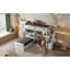 White Twin Over Loft Bed Including Desk, Staircase And Storage In With Staircase, Desk Option-1487280862