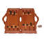 Jeu de backgammon brun Pompton