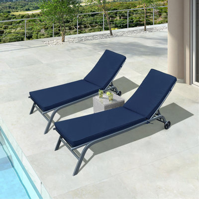 Coussin de chaise longue pour l'extérieur