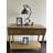 Copemish Tiffany Table Lamp Dragonfly Stained Glass LED Bulb Included Iron Metal Leaves 11"W*8"D*21"H-584314415