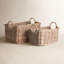 Normandy Handmade Seagrass Decorative Basket Set