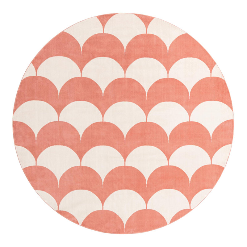 Unique Loom Arches Whimsy Kids Rug, Round 7'10"