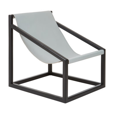 Natalie Leather Accent Chair