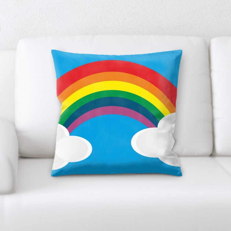 Microsuede Throw Pillow