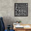 «Christmas Chalk 1 French» par Erin Clark, art mural sur toile-923689138