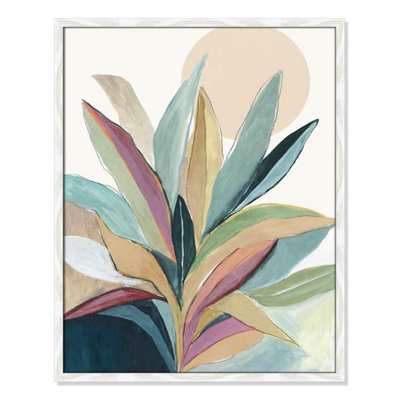 Sunny Bright Leaves I Print by Asia Jensen