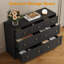 Commode 7 tiroirs pour chambre à coucher-1990267337