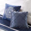 Ensemble d'édredon 7 pièces grand bleu marine-117508527