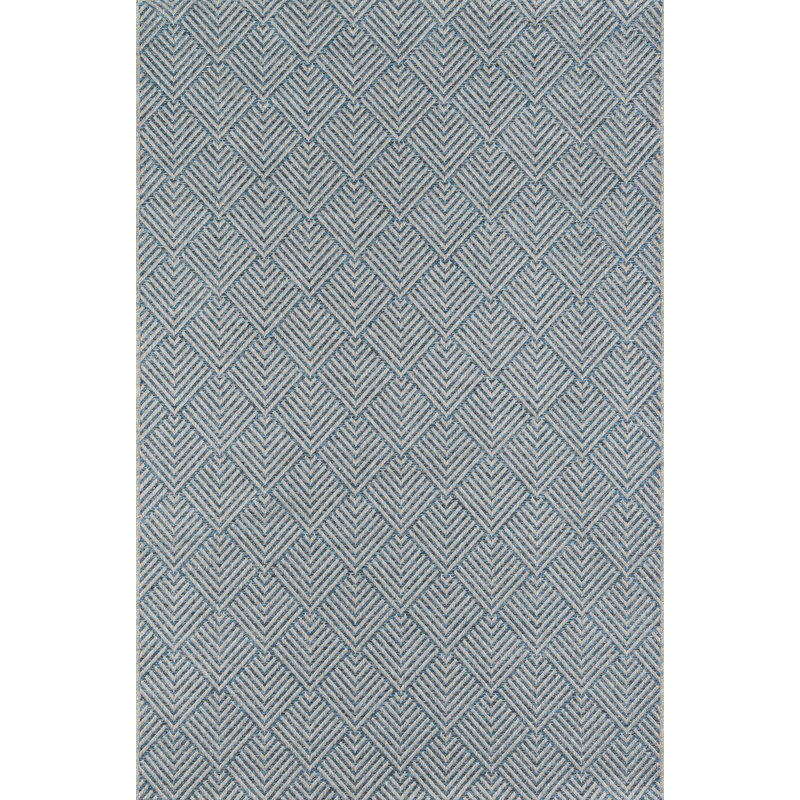 Chuong Geometric Indoor / Outdoor Rug, Rectangle 2' x 3'