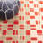 Elswick Geometric Hand Tufted Wool/Cotton Area Rug in Gray/Red/Beige-1696438003