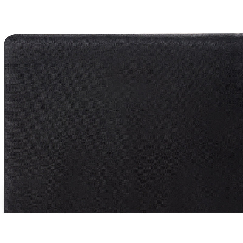 Fitou Upholstered Bed, Black