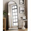 Arched  Metal Oversized Full-Length Mirror-570093160-570231710