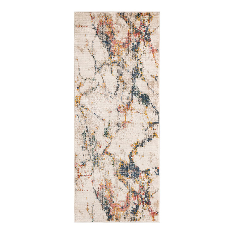 Abstract Caparro Rug, Runner 2'2" x 5'1"