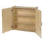 Armoire de classe à 3 compartiments avec portes