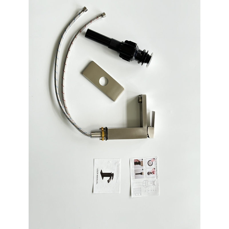 Effortless Water Control Stainless Steel Modern Bathroom Lavatory Faucet – Perfect For Contemporary Spaces