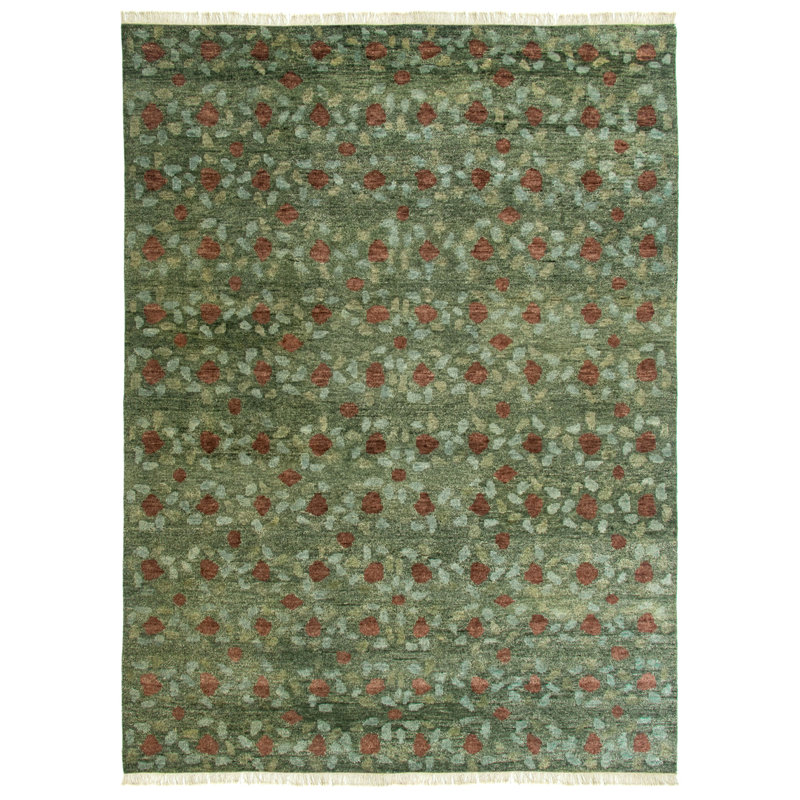 Milord Hand-knotted Wool Rug, Rectangle 9' x 12'