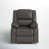 Gray Faux Leather