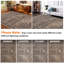 Tapis géométrique ultra mince et lavable pour le salon - Tapis doux antidérapant à poils courts - Gris neutre noir - Modern Home Decor - 8 x 10 pi, États-Unis-1586400459-1586400458