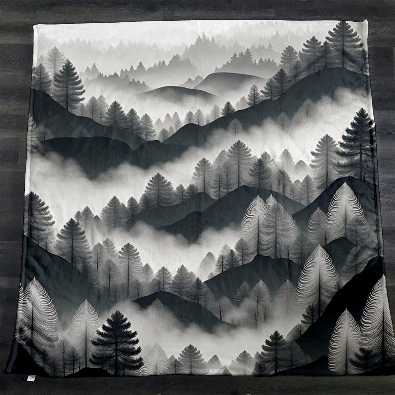 Throw Blanket, 51" W x 60" L