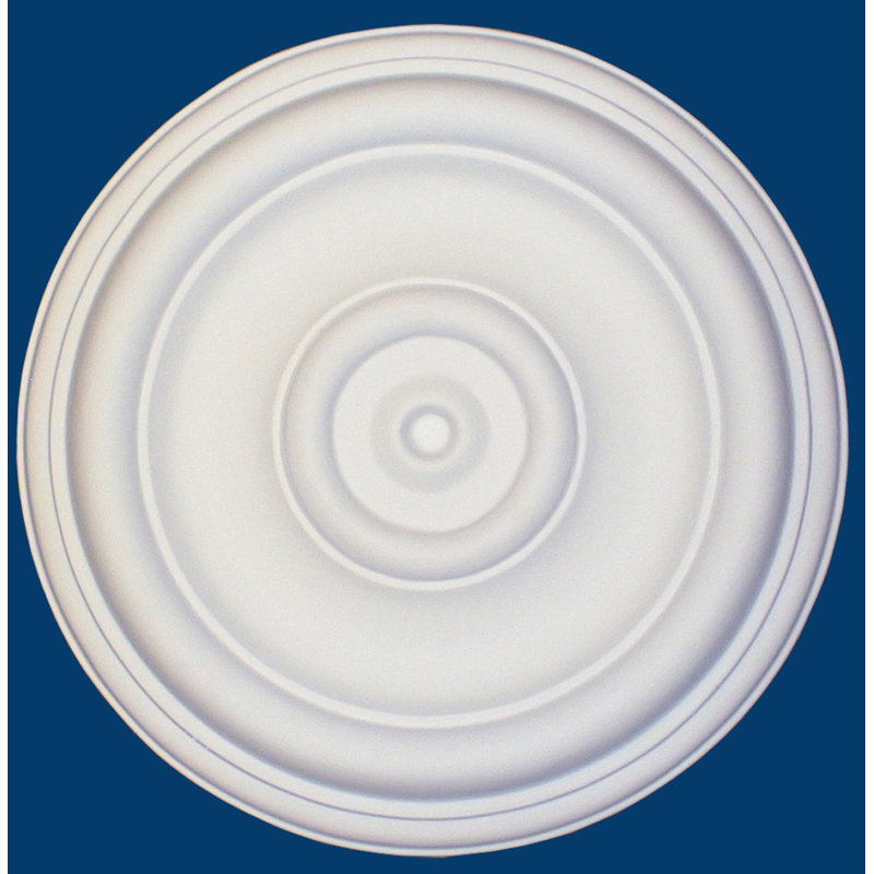 Médaillon de plafond H 12 po x l 12 po x P 1 1/2 po