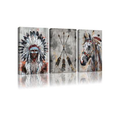 3 Piece Wrapped Canvas Print