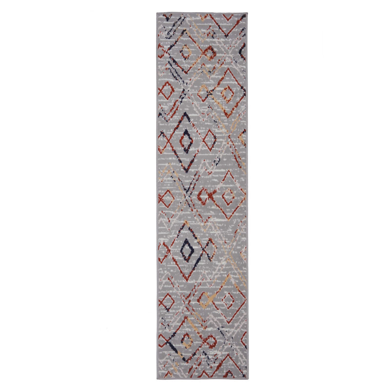Adelheide Ikat Indoor Rug, Runner 2' x 8'