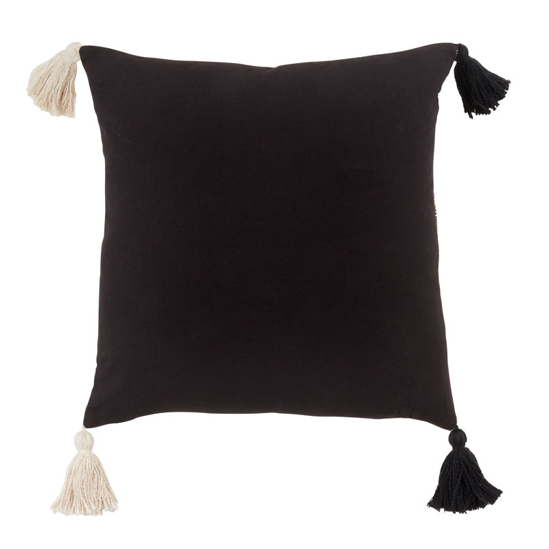 Oneeka Cotton Throw Pillow, Polyester/Polyfill