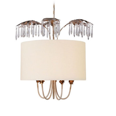 Antoinette 5-Light Candle Style Drum Chandelier