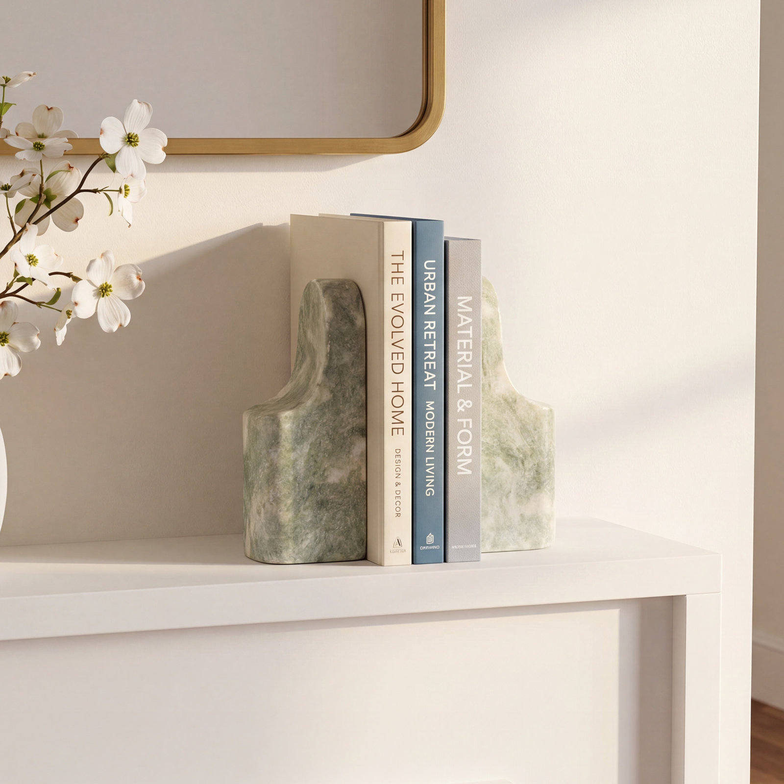 Natural Marble Bookend