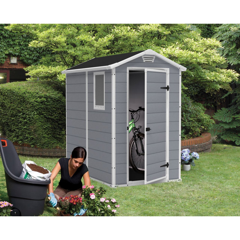 Keter Manor Shed 6X4ft- Grey