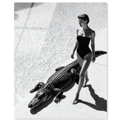 Reptilian Elegance II Print by Oliver Gal